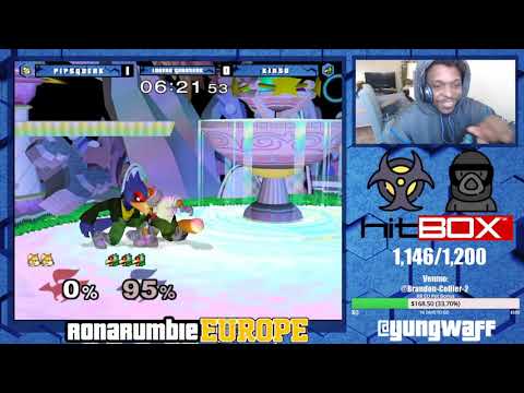 Rona Rumble: Europe 1 | Loser's Quarters | Pipsqueak (Fox) vs Kinso (Falco)