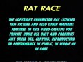 Closing To Rat Race UK VHS 2002