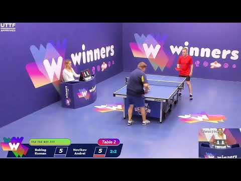 WINners CUP table 2  04.09 Boklag Roman - Novikov Andrei  18:30
