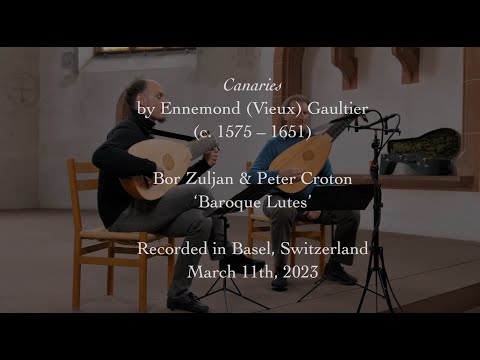 CANARIES by Vieux Gaultier: Bor Zuljan & Peter Croton - Baroque Lutes