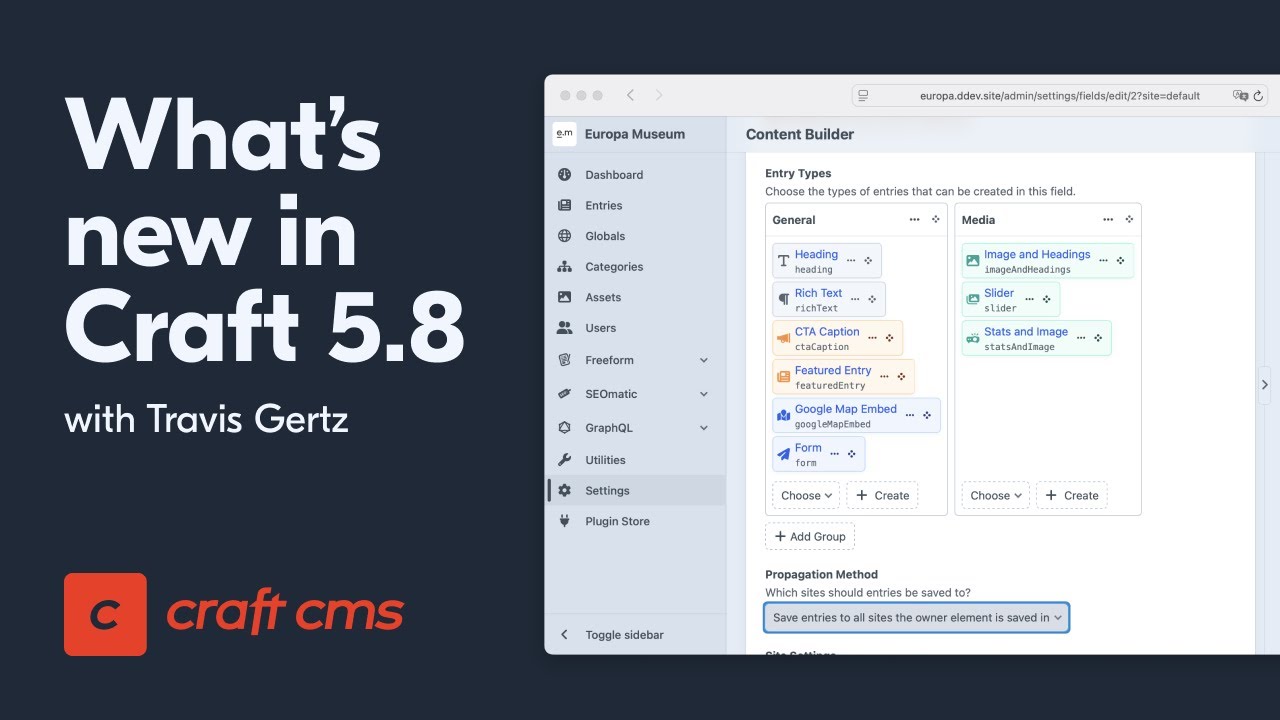 What's New in Craft 5.8