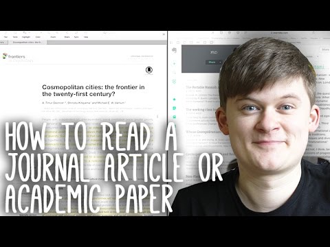 How to Read, Take Notes On and Understand Journal Articles | Essay Tips