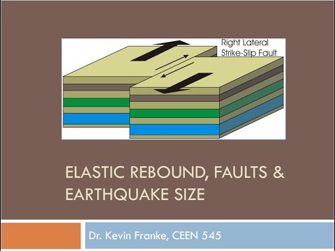 CEEN 545 Lecture 4  - Elastic Rebound, Faults, and Earthquake Size
