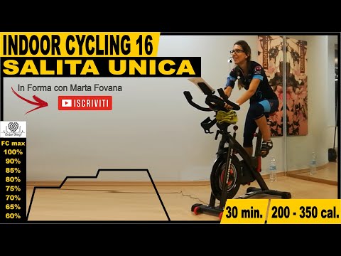 Indoor Cycling Workout - Salita Unica  -  Lezione Completa Spinning ITALIANO - 30 minuti 16