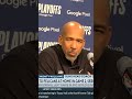 Suns HC Says Team Moves To Next Guy If Booker Is Unable to Continue in 2022 NBA Playoffs ? #shorts
