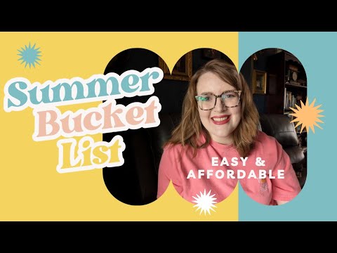 Summer Bucket List: Easy &  Affordable Ways to Enjoy Summertime ☀️🐚🍉