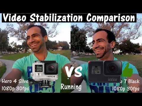 GoPro Hero 7 vs Hero 4 Hypersmooth Video Stabilization Comparison