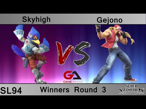 SmashLAN'd 94 - Winners Round 3: Skyhigh (Falco) vs Gejono (Terry)