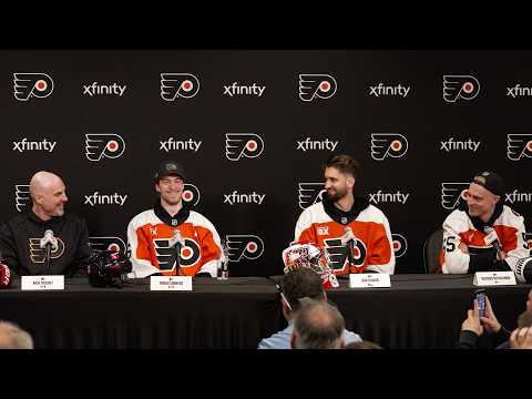 2/5 Press Conference: Flyers Olympians