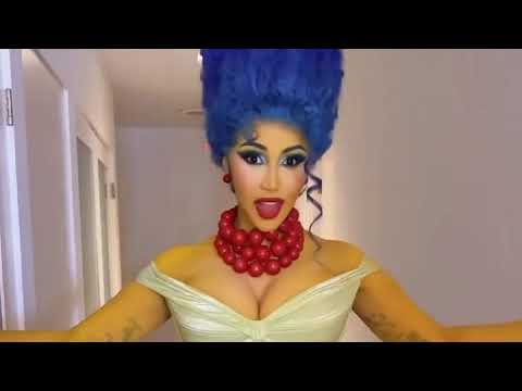 Cardi B Impressions Marge Simpson VOICE TO SIMILAR 😱