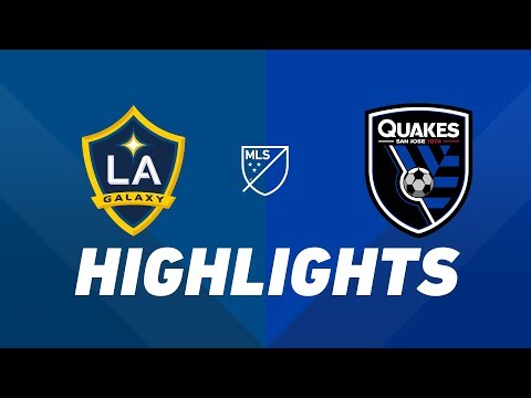 LA Galaxy vs. San Jose Earthquakes | HIGHLIGHTS - July 12, 2019