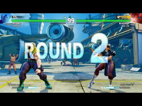 SFV~ Chun-li (BrolyLegz) vs. Nash (fit3amir) HD