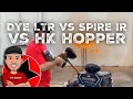 HK Speed Hopper VS Dye LTR VS Virtue Spire IR Hopper Full Auto Shooting On Empire Mini GS