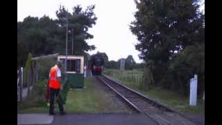 preview picture of video 'Pannier tank 9466 at Wymondham Abbey'