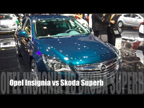 Opel Insignia 2015 vs Skoda Superb 2015