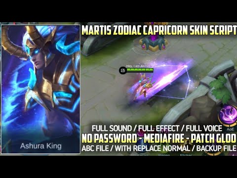 Martis Zodiac Skin Script With Replace Normal No Password Full Effects Patch Gloo