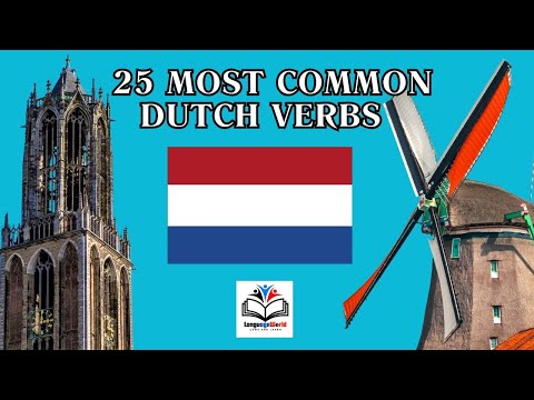 Learning Dutch / 25 Most Common Dutch Verbs / Part 1