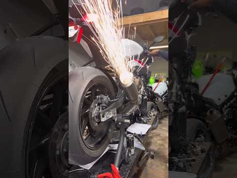 BMW S1000RR AUSTIN RACING  EXHAUST 🔥🔥#bmws1000rr #austinracing #backfire