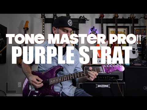 TONE MASTER PRO - FENDER CUSTOM SHOP PURPLE STRATOCASTER