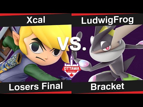 Xcal (Toon Link) vs. LudwigFrog (Greninja) - Losers Final - Return to Click 45