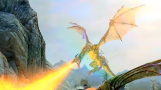SKYRIM スカイリム PS4版 ドラゴンとの激戦