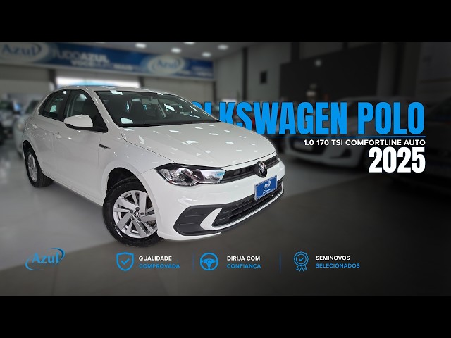 Vídeo VOLKSWAGEN POLO 1.0 170 TSI COMFORTLINE AUTOMÁTICO