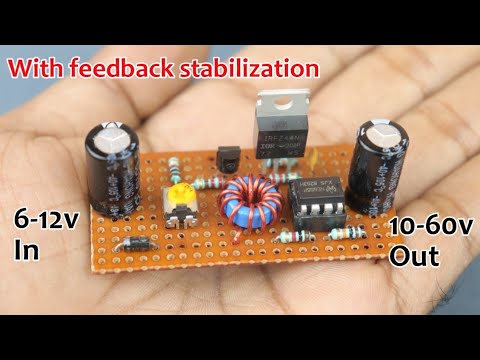 Mini Boost Converter With Feedback