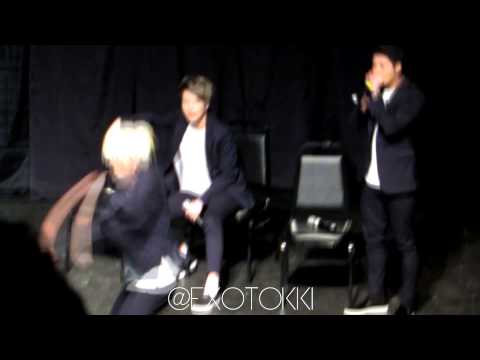 150506 GOT7 Fanmeeting in San Francisco - Jackson beatboxing & Yugyeom, JB Dance Battle