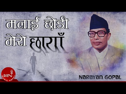 Malai Chhodi Mero Chhaya | Narayan Gopal | Nepali Song