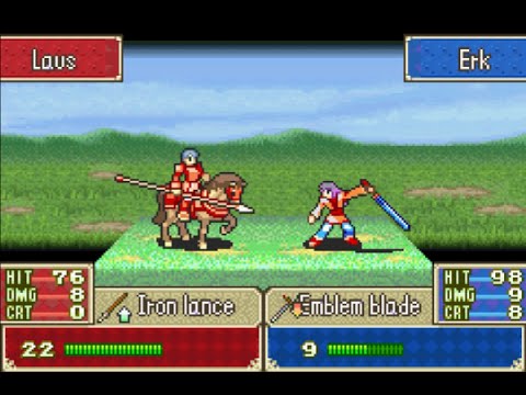 Fire Emblem 7 Eubans Randomizer: Part 17 - The Erk is Lurk