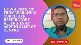 Respiratory Allergy Recovery | Warangal Patient