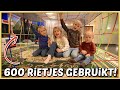 WE BOUWEN EEN FORT VAN 600 RIETJES EN DIT IS HET RESULTAAT | Bellinga Vlog #2633