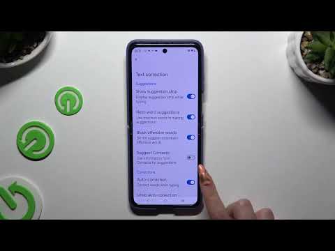Motorola Razr 50 Ultra - How to Turn On/Off Auto Correction | Toggle Auto Correct