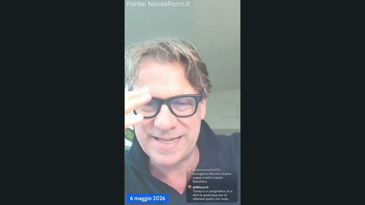 PORRO: "SCONTRO PAPA-TRUMP: IL SANTO PADRE RISPONDE A TONO E ACCUSA IL TYCOON"