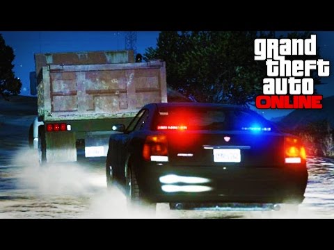 GTA 5 Code Zero Patrol - Duping Dumptruck