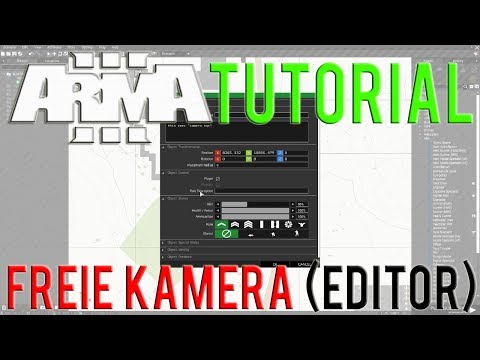 Tutorial ArmA 3: Freie Kamera im Eden-Editor