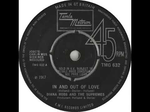 UK New Entry 1967 (280) Diana Ross & The Supremes - In And Out Of Love