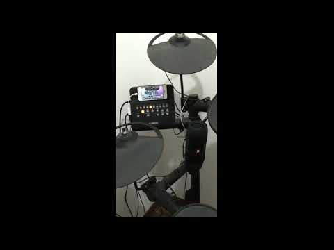 Batería Electrónica Yamaha DTX-400 - Conexión al iPhone.