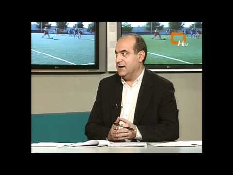 Entrevista a Pablo Gállego Lardiés, en Huesca TV. Previa partido SDHUESCA-FCBARCELONA juv DH