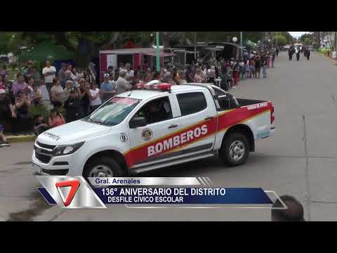 136° ANIVERSARIO DE Gral. Arenales. DESFILE CÍVICO ESCOLAR
