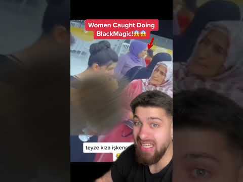 HIJABI Caught Doing BLACK MAGIC/SIHIR!☪️😱❌ #islam #muslim #blackmagic #haram #shorts