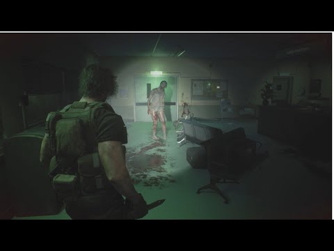 Resident Evil 3 Remake Pt 32 - Clearing a Path {Blind Hardcore Knife Run}