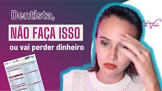 Planilha da ABO | DENTISTA, Como você definiu seus preços