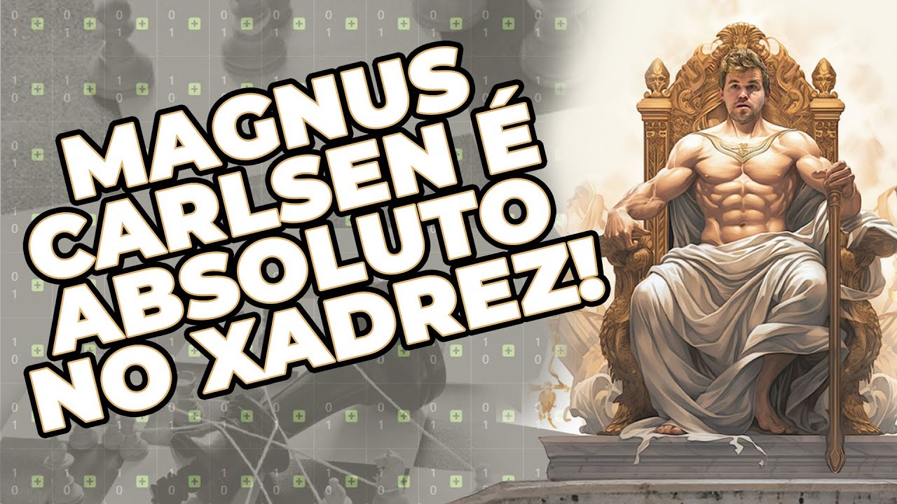 Carlsen enfrentando os melhores do mundo com um domínio ASSUSTADOR!