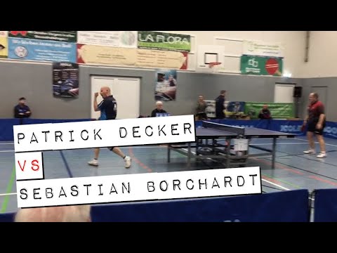 Patrick Decker vs. S. Borchardt (TTS Borsum X Hertha BSC Berlin | 3. Bundesliga Tischtennis 2018)