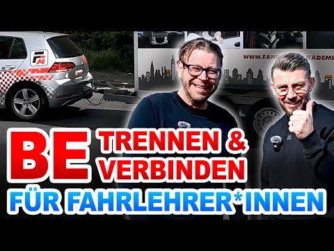 How to properly connect and uncouple a trailer | Driving instructor training & exam preparation