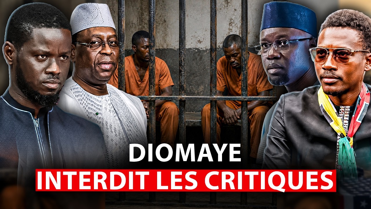 Diomaye Faye mets des opposants en prison