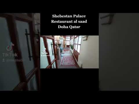 Restaurante do palácio Shebestan