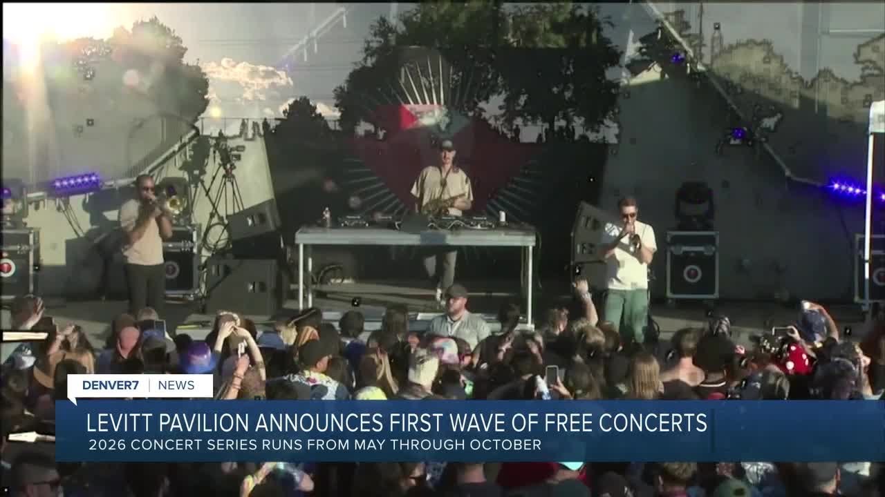 Levitt Pavilion Denver announces first free concerts of 2026 concert series