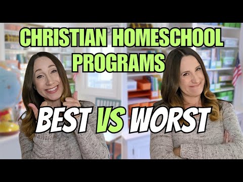 BEST Christian Online Homeschooling Programs - 6 Popular Online Christian Curriculums for 2024!